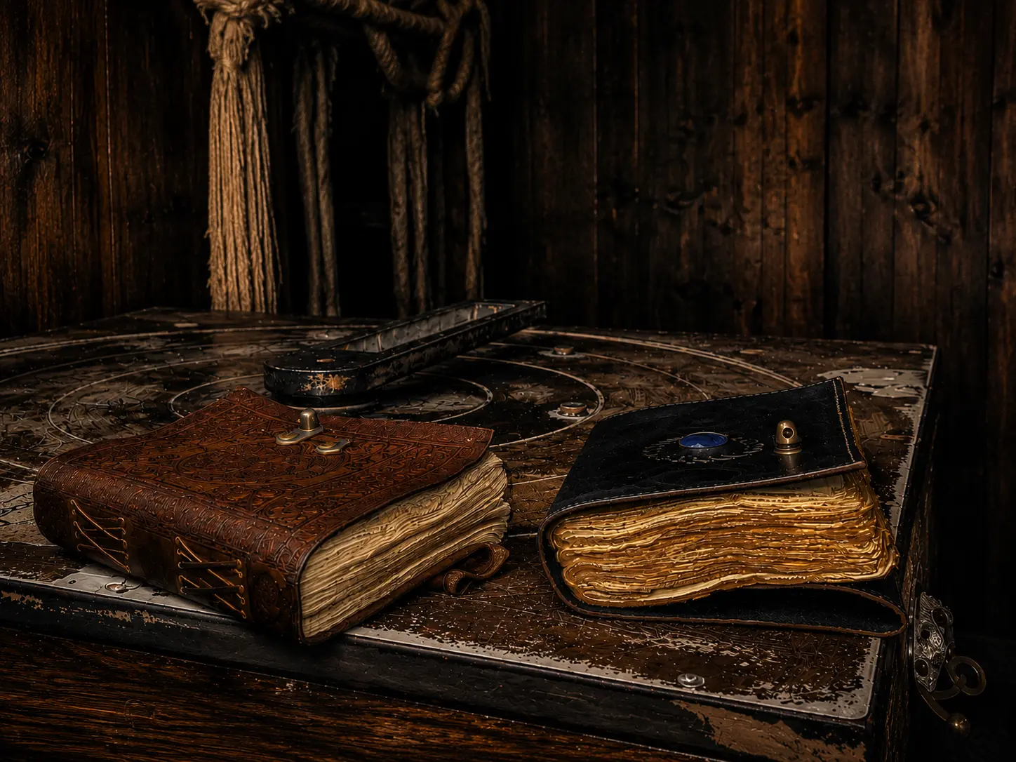 Ambientazione immersiva dell’escape room Se’irim
